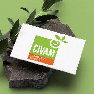 Graphiste responsable freelance / Logo écologie / CIVAM