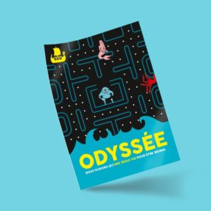 Création de visuel concept spectacle Odyssée / Graphiste freelance Paris