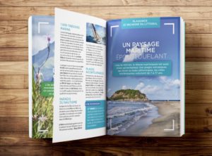Création dossier de presse tourisme / Graphiste freelance Paris