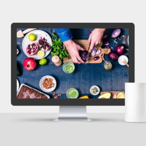 Création site web cuisine Op'n Kitchen / Graphiste freelance Paris 14