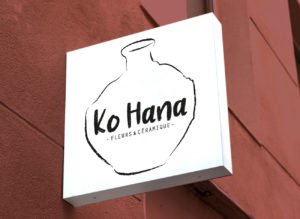 Graphiste Nantes / Création logo / Fleuriste éthique