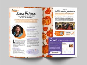 Designer graphique, Nantes / Création magazine restauration