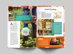 Graphiste freelance Nantes / Création magazine restauration