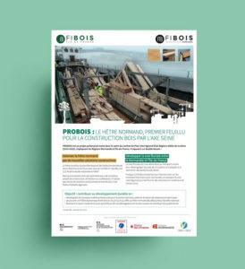 Graphiste freelance Nantes / Mise en page brochure Fibois
