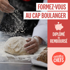Visuel CAP Boulanger pour L'atelier des chefs