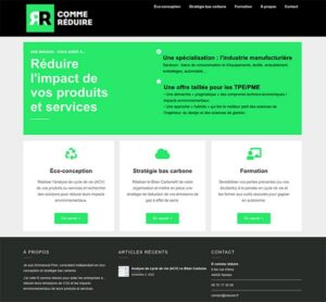 Graphiste / Creation site wordpress / Eco-conception