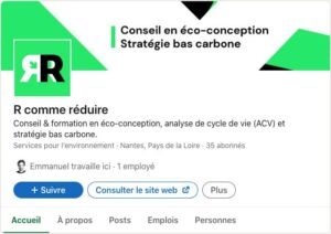 Graphiste / Creation visuels Linkedin / Eco-conception